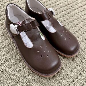 L'Amour Brown Kids Dress Shoes